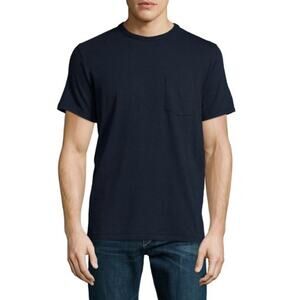 Rag & Bone Standard Issue Short-Sleeve Pocket Jersey T-Shirt Navy Size Small